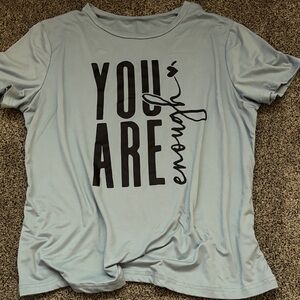 Light Blue Graphic Tee